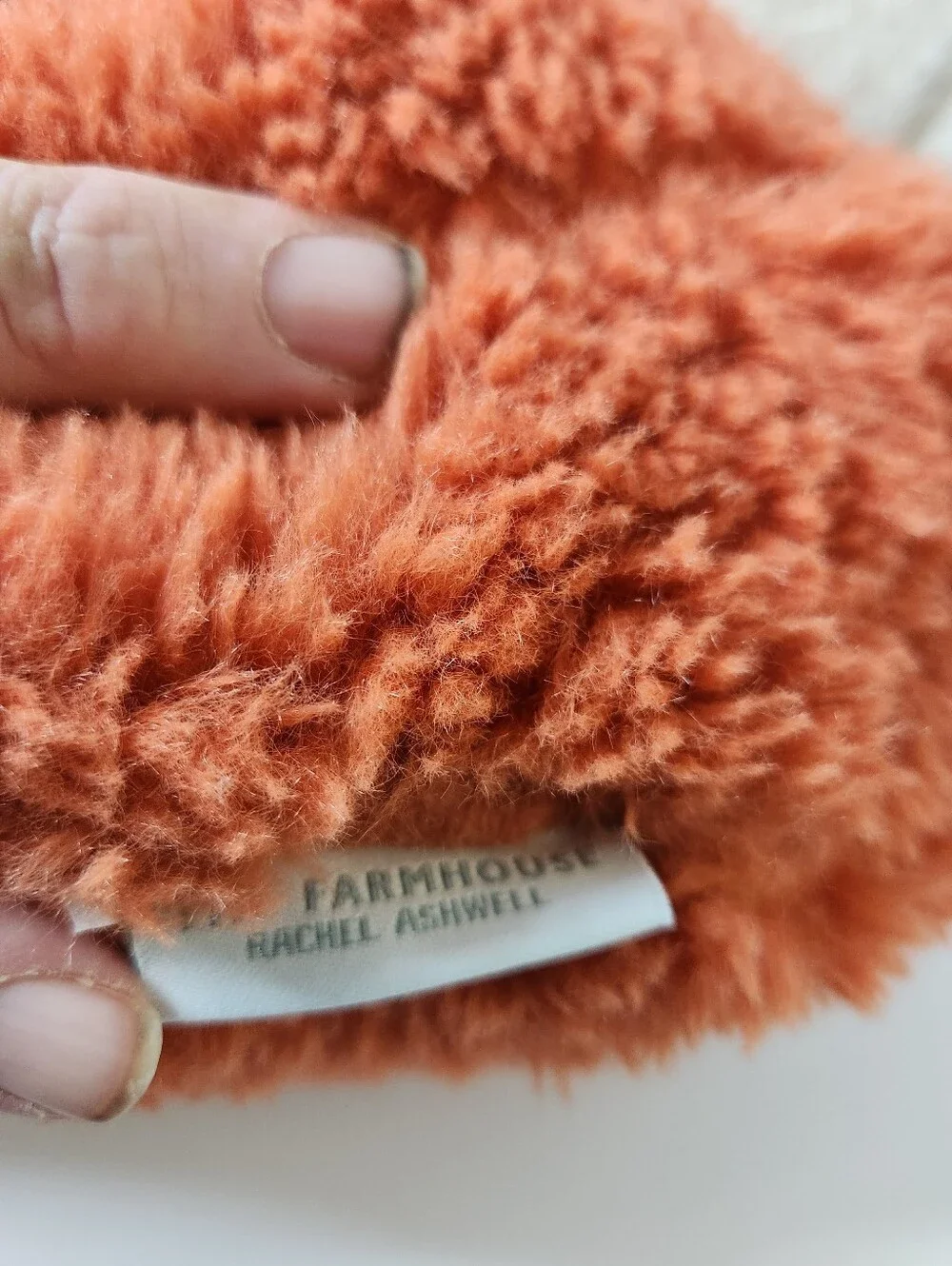 Rachel Ashwell plush sherpa